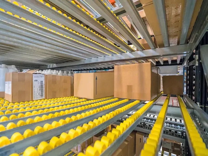 Estanterías de picking dinámico