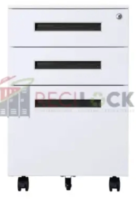 Cajonera Metálica baja 3 Cajones - SA-MF3D - Recilock