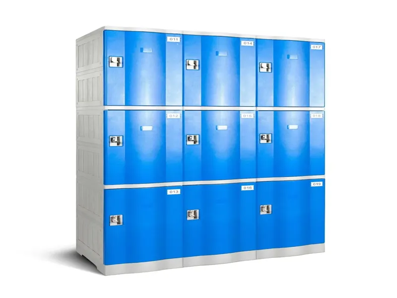 Lockers plásticos