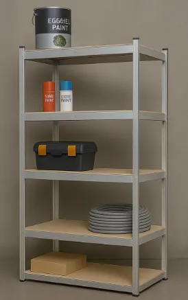 Estantería Metálica 90x40x180 35 kg por nivel (SG175C) - Recilock