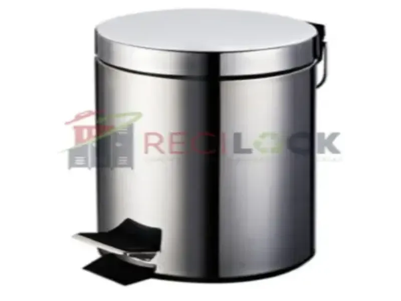 Basurero de acero inoxidable con pedal 5 Litros - Recilock