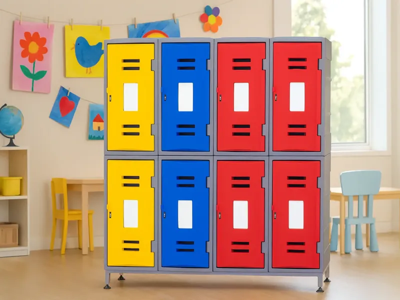 Ventajas de los lockers de plástico